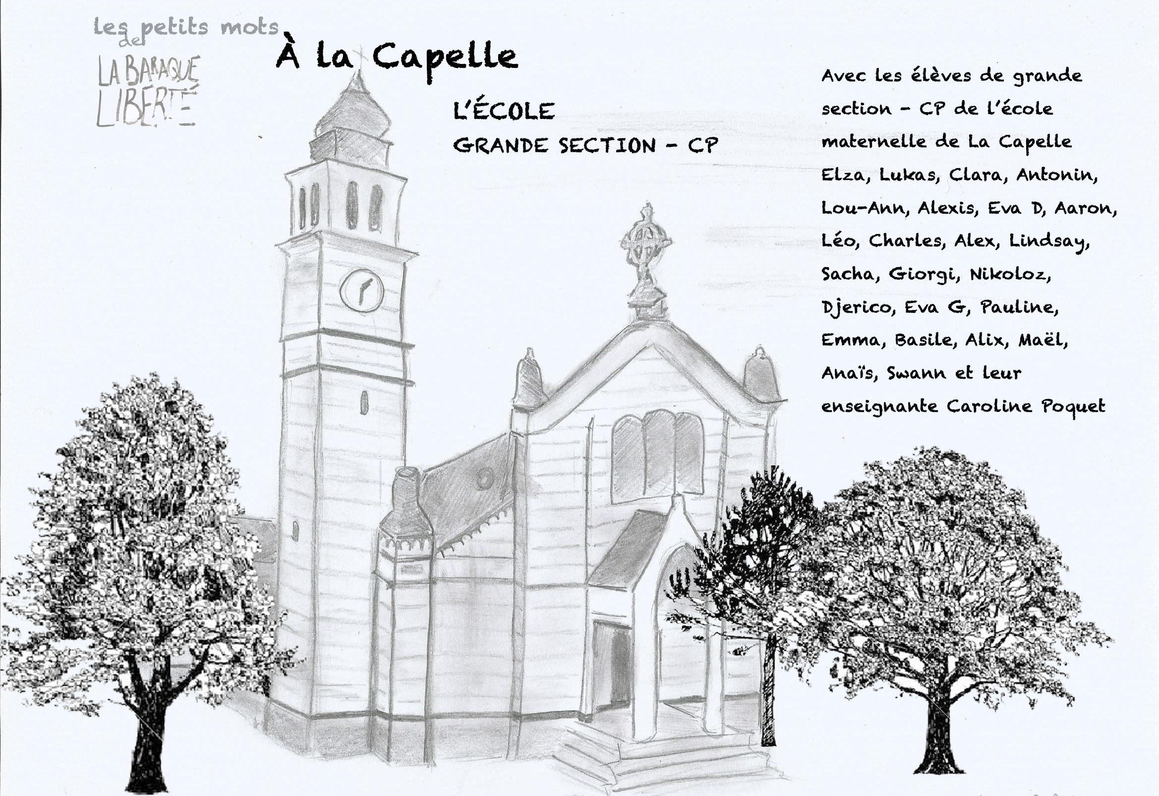 LA CAPELLE – L’ÉCOLE – GRANDE SECTION ET CP