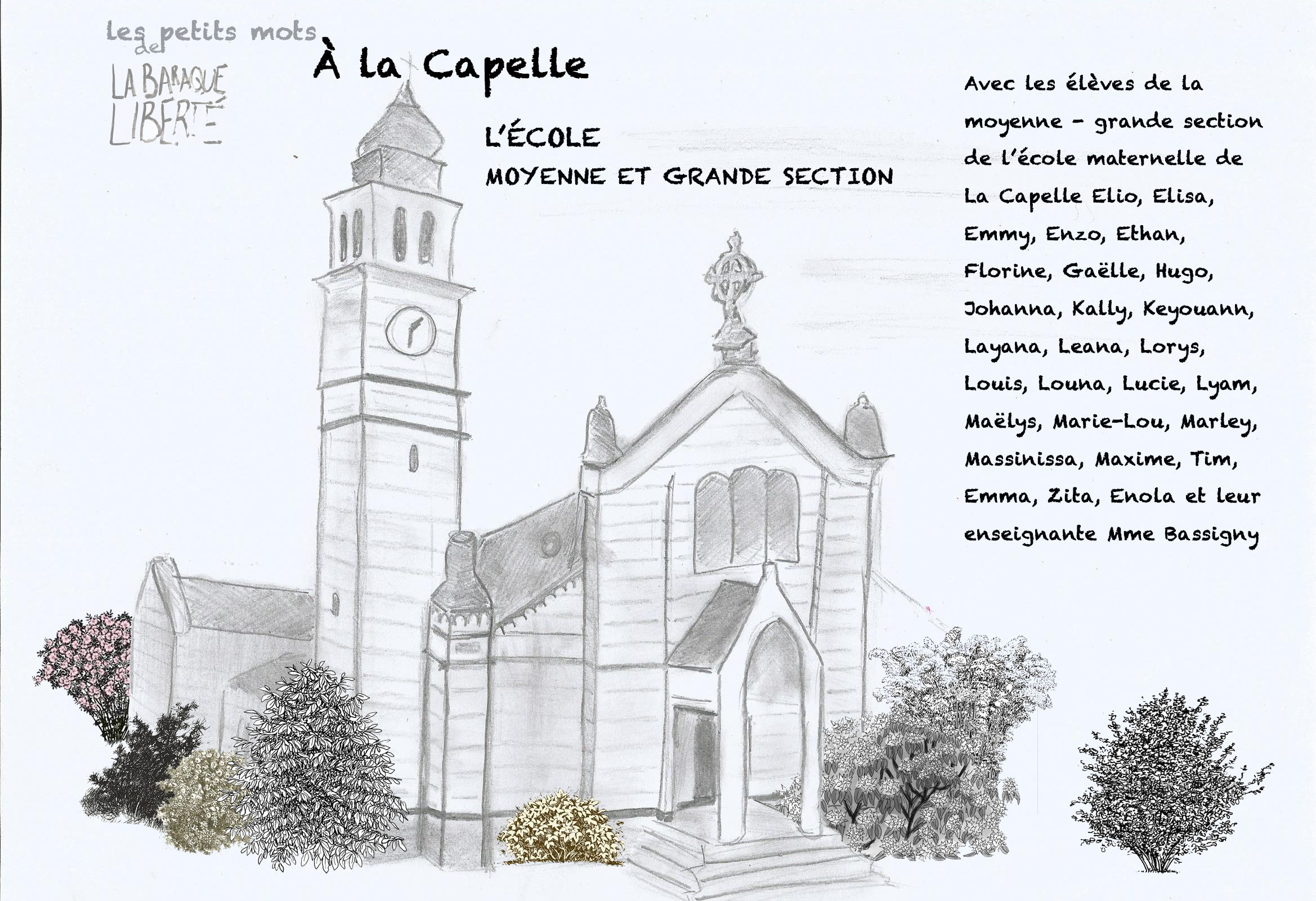 LA CAPELLE – L’ÉCOLE – MOYENNE ET GRANDE SECTION